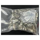 Jewelry Making Findings Mixed Lot - Crimp, Fold Over & Assorted Pieces