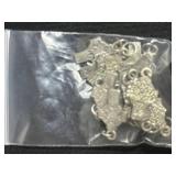 Jewelry Making Findings Mixed Lot - Crimp, Fold Over & Assorted Pieces
