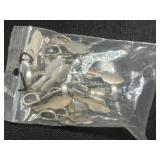 Jewelry Making Findings Mixed Lot - Crimp, Fold Over & Assorted Pieces