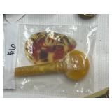 Souvenir VTG Collectibles Mixed Lot - Assorted Keychains, Mini Dominos, Spoons & Memorabilia in Case