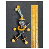 Crib Toy - Vintage Beaded Hanging Character