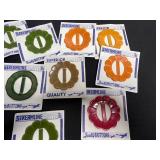 Vintage Decorative Buttons Mixed Lot - Assorted Colors on Original Cards