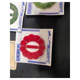 Vintage Decorative Buttons Mixed Lot - Assorted Colors on Original Cards