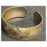 VTG Silver Tone Bracelets - Anson & Century 1933 Progress (Lot of 4)