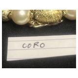 VTG Coro Bracelet & Razza Panda Necklace