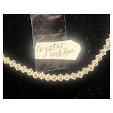 VTG Crystal & Glass Beaded Necklaces & Earring Mixed Lot