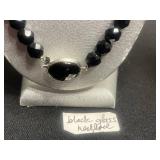 VTG Crystal & Glass Beaded Necklaces & Earring Mixed Lot