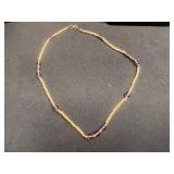 VTG Crystal & Glass Beaded Necklaces & Earring Mixed Lot