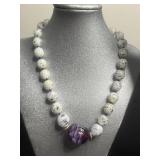 VTG Beaded Necklace Mixed Lot (Lot of 4) - One with 925 Clasp
