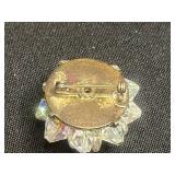 Costume Jewelry Brooch & Charm Mixed Lot - DuBarry & Alamo Cuff Links