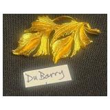 Costume Jewelry Brooch & Charm Mixed Lot - DuBarry & Alamo Cuff Links