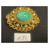 G. Vanderbilt, KARU & A71 Costume Brooch Pins Vintage Mixed Lot of 7