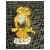 G. Vanderbilt, KARU & A71 Costume Brooch Pins Vintage Mixed Lot of 7