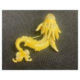 VTG Brooches - K.J.L. and Unsigned Fish Pins (Lot of 2)