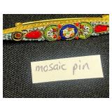 VTG Brooch & Mosaic Pin Mixed Lot (Lot of 3)