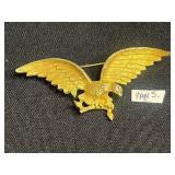 Brooch Pin Lot of 4 - Van S. Authentics Eagle, Horse, Floral & Scroll