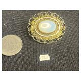 925 Vintage Jewelry Brooch & Earrings Mixed Lot