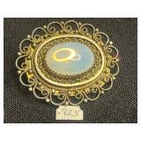 925 Vintage Jewelry Brooch & Earrings Mixed Lot