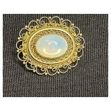 925 Vintage Jewelry Brooch & Earrings Mixed Lot