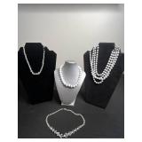 VTG Beaded Necklaces (Lot of 4)