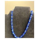 VTG Beaded Necklace Set - One Red, Yellow & Blue With 925 Clasp (Lot of 4)