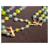 VTG Beaded Necklace & Brooch Mixed Lot