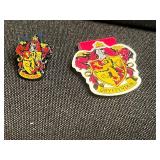 Harry Potter Gryffindor Necklace, Earrings & Pins Mixed Lot
