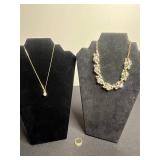 Jewelry Inc Kate Spade Necklace & Ring 'Love You' (Lot of 3)