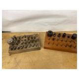 Lot Including Watchmaker Collet Set and Staking Tool Accessories