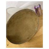 Red Wing Potteries 2 Gallon Stoneware Crock Wing Mark Hairline Rim Crack