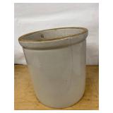 Red Wing Pottery 2 Gallon Stoneware Crock Wing Mark Hairline