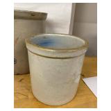 Red Wing Stoneware Crocks 2 Gallon & 3 Gallon Plus Unmarked Crock