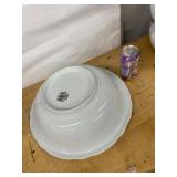 J&G Meakin Ironstone Pitcher Bowl Wash Set White Antique Good