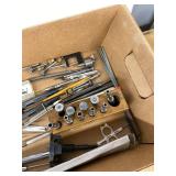 Lot Including Precision Hand Tools Digital Caliper Pin Vises More