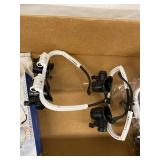Approx. 3 LED Watch Repair Magnifier Headsets w/ Boxes Untested