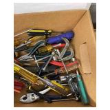 Lot Including Hand Tools Screwdrivers Pliers Hammer Multi-Tool