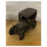 Vintage Cast Iron Automobile Still Banks Pair Early Car Forms Fair