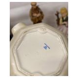 Lot Including Hummel Figurine West Germany Dish Doilies Decor