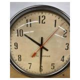 Seth Thomas Manager-12 Electric Wall Clock Industrial School Office