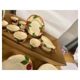 Franciscan Apple Earthenware Tea Set Serving Pieces Mixed Lot