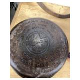 Lot Including Griswold Cast Iron Dutch Oven Kettle & Ice Tongs Fair