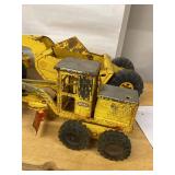 Lot Including Tonka Scraper & Motor Grader Pressed Steel Toys