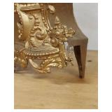 Rolseref Paris Antique French Figural Mantel Clock approx 16in Untested