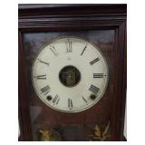 Seth Thomas Mantel Shelf Clock Victorian Walnut Case Untested