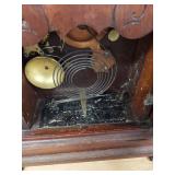 Seth Thomas Mantel Shelf Clock Victorian Walnut Case Untested