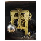 Seth Thomas Mantel Clock Faux Woodgrain Case Mechanical Shelf Clock