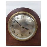 Thomas Tambour Mantel Clock Wood Case Made in U.S.A. Untested