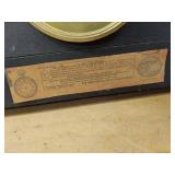 Seth Thomas Adamantine Mantel Clock Faux Marble Case Untested