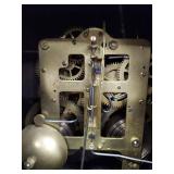 Seth Thomas Mantel Clock Black Adamantine Column Case Untested Fair