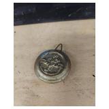 Seth Thomas Mantel Clock Black Adamantine Column Case Untested Fair